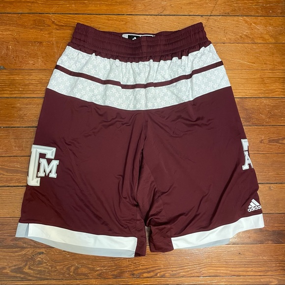 adidas Other - Team Issued Texas A&M Basketball Shorts